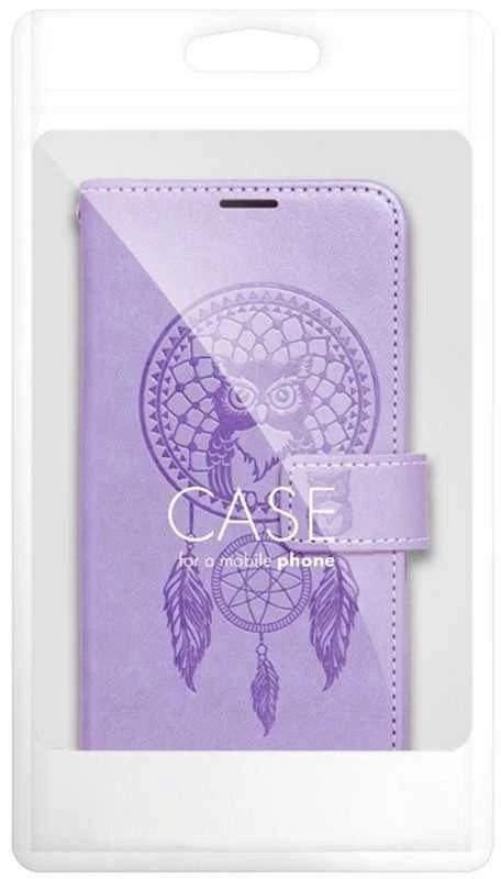 Oem MEZZO Book dėklas skirtas Samsung Galaxy A25 5G dreamcatcher violetinės spalvos
