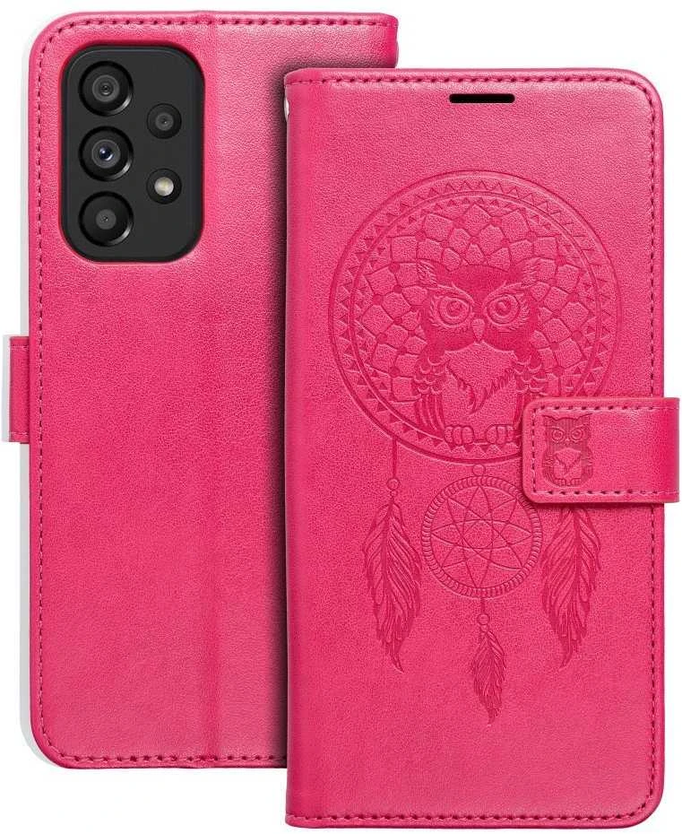Oem MEZZO Book dėklas skirtas Samsung Galaxy A53 5G dreamcatcher magenta