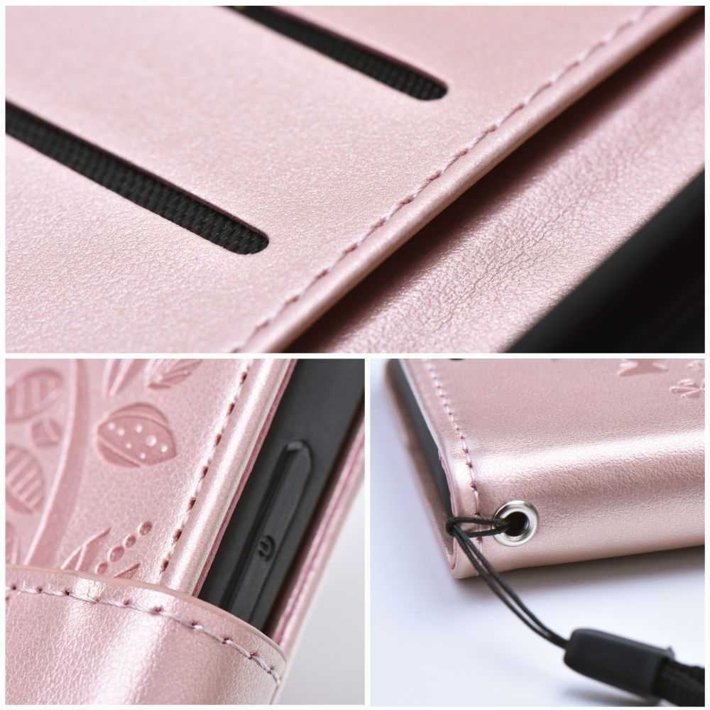 Oem MEZZO Book dėklas skirtas Samsung Galaxy A54 5G mandala rose auksinis