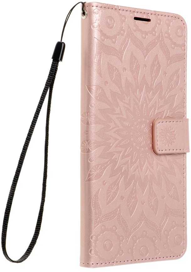 Oem MEZZO Book dėklas skirtas Samsung Galaxy A54 5G mandala rose auksinis