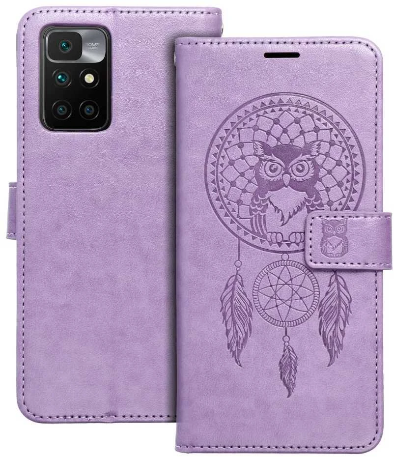 Oem MEZZO Book dėklas skirtas XIAOMI Redmi 10 / 10 2022 dreamcatcher violetinės spalvos
