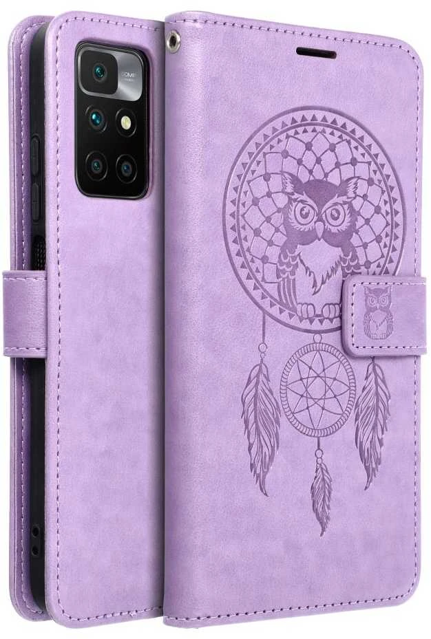 Oem MEZZO Book dėklas skirtas XIAOMI Redmi 10 / 10 2022 dreamcatcher violetinės spalvos