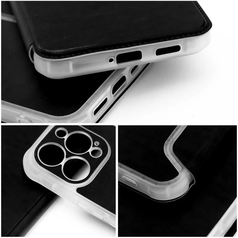 Dėklas Oem PIANO Book case for IPHONE 14 Plus juodas