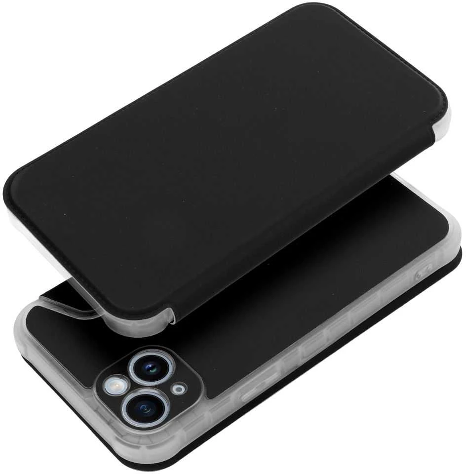 Dėklas Oem PIANO Book case for IPHONE 14 Plus juodas