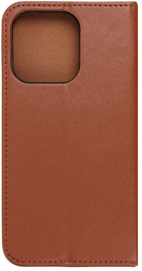 Dėklas Forcell OEM SMART PRO odos laikiklis IPHONE 14 Pro rudos spalvos