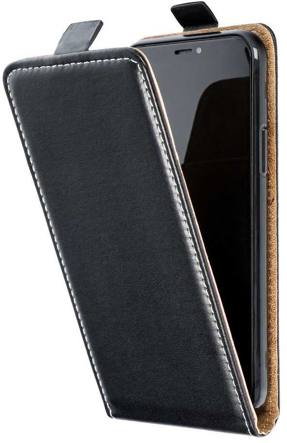 Oem Dėklas su klapką pionowe na Samsung S21 FE Slim Flexi Fresh juoda