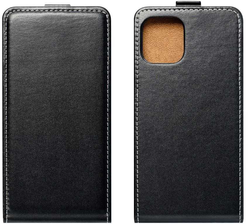 Oem Dėklas su klapką pionowe na Samsung S21 FE Slim Flexi Fresh juoda