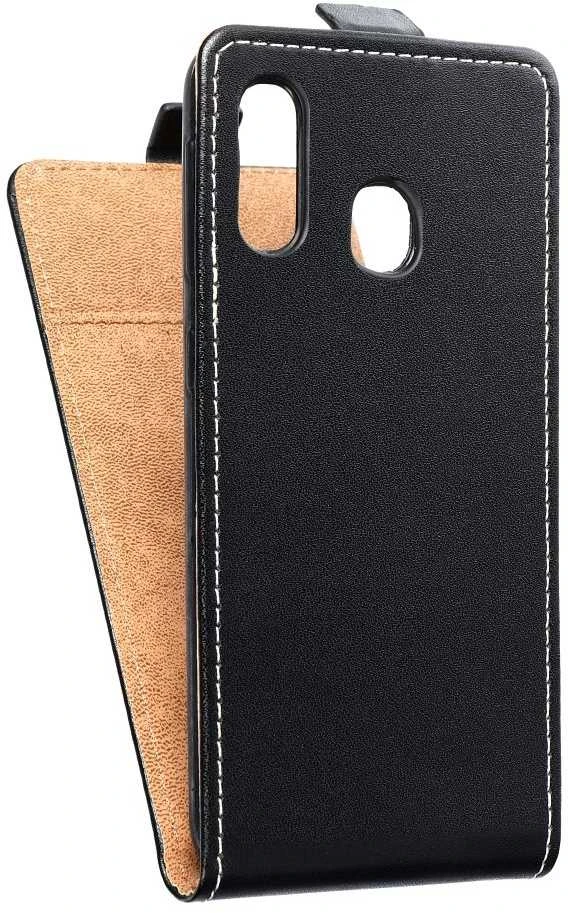 Oem SLIM FLEXI FRESH Flip dėklas skirtas Samsung Galaxy A20e juodos spalvos