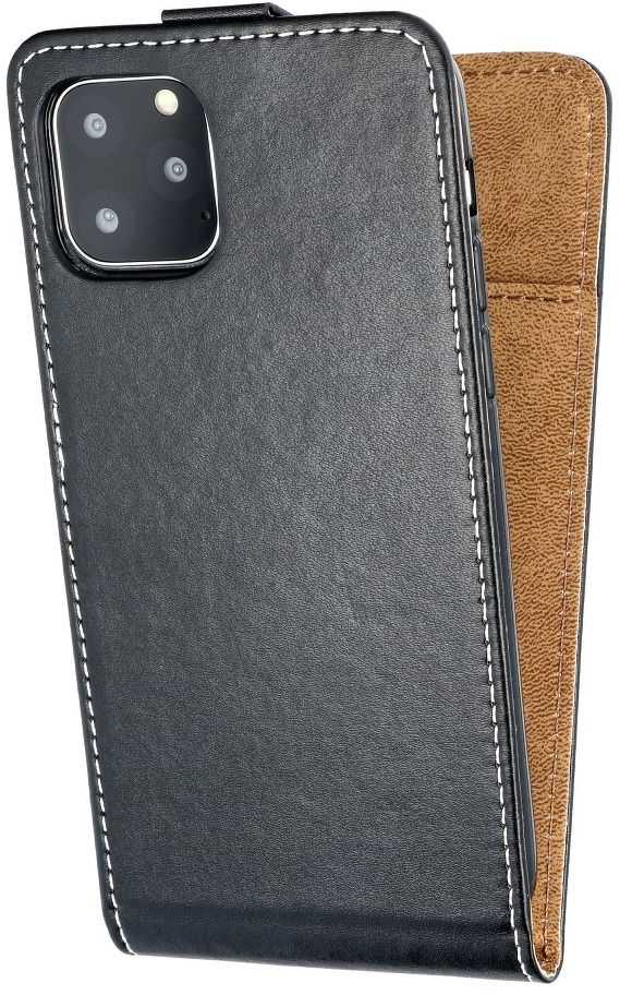 Oem Dėklas su klapką pionowe na Samsung S21 FE Slim Flexi Fresh juoda