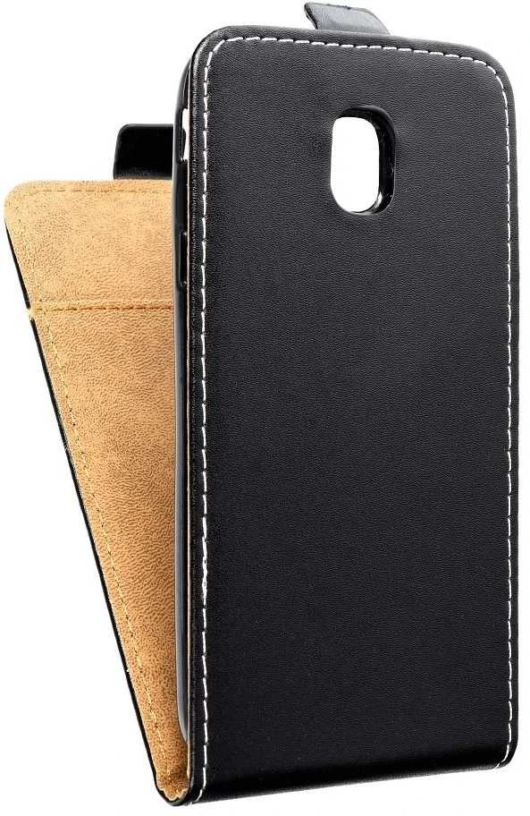 Forcell Oem SLIM FLEXI FRESH Flip dėklas skirtas Samsung Galaxy J3 2017 juodos spalvos