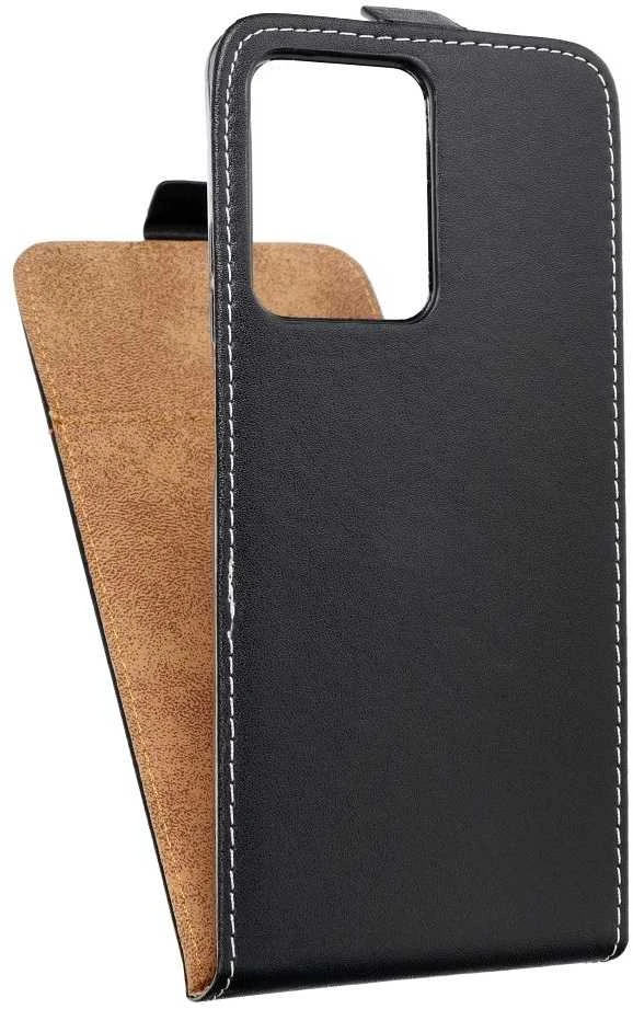Oem Vertikalus dėklas su dangteliu, skirtas Xiaomi Redmi NOTE 12 PRO 5G, „Slim Flexi Fresh“, juodos spalvos.