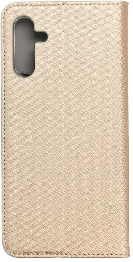 Dėklas Oem SMART CASE Book skirtas Samsung Galaxy A13 5G / A04S aukso spalvos