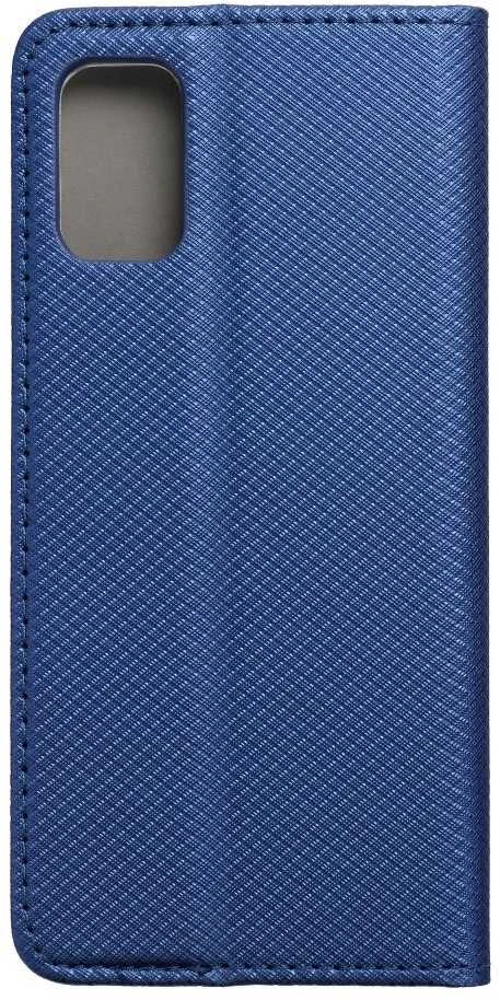 Reach Dėklas Smart Magnet Samsung A415 A41 tamsiai mėlynas