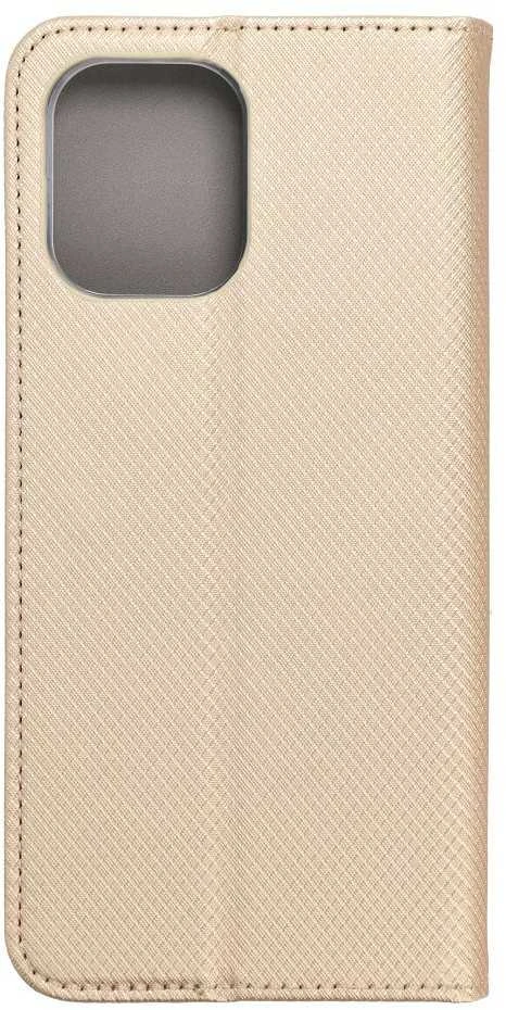 Reach Dėklas Smart Magnet Xiaomi Redmi 12/Redmi Note 12R/Poco M6 Pro 5G auksinis