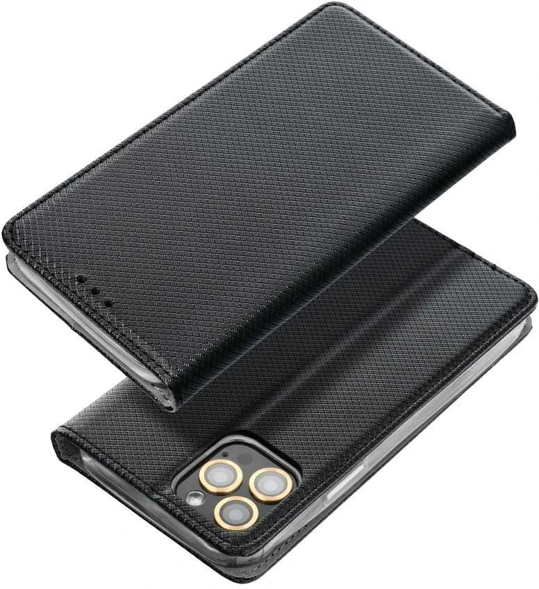 Dėklas Oem SMART CASE Book skirtas Xiaomi Redmi Note 13 Pro Plus 5G juodos spalvos