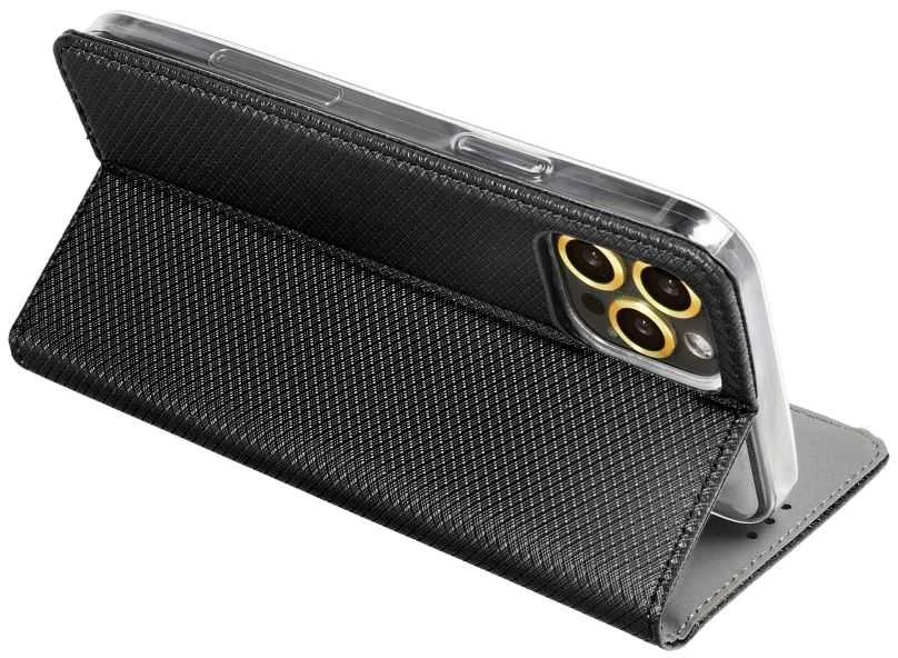 Dėklas Oem SMART CASE Book skirtas Xiaomi Redmi Note 13 Pro Plus 5G juodos spalvos
