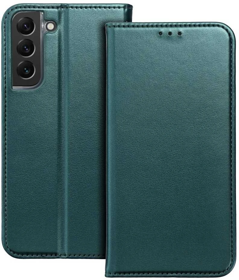 Reach Dėklas Smart Magnetic Samsung A165 A16 4G/A166 A16 5G tamsiai žalias