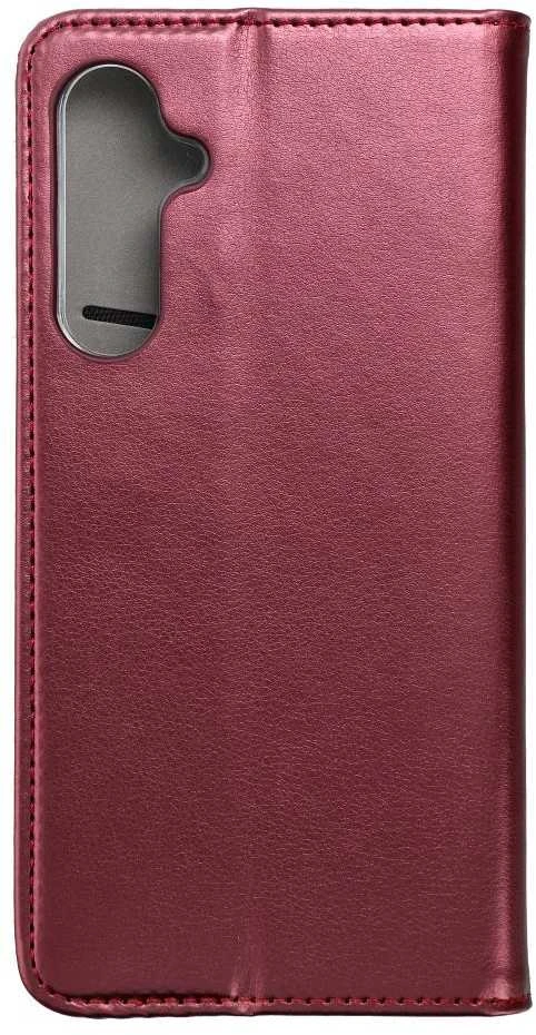 Oem SMART MAGNETO Book dėklas skirtas Samsung Galaxy S23 FE burgundy