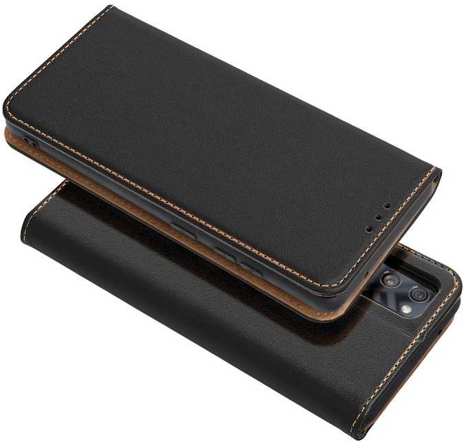 Oem SMART Pro Book leather dėklas skirtas Samsung Galaxy A15 4G / A15 5G juodos spalvos