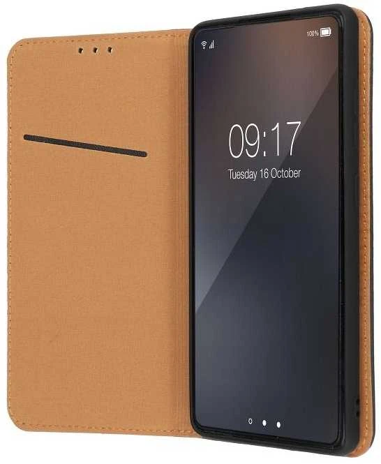 Forcell Oem SMART PRO Book leather dėklas skirtas Samsung Galaxy A33 5G juodos spalvos