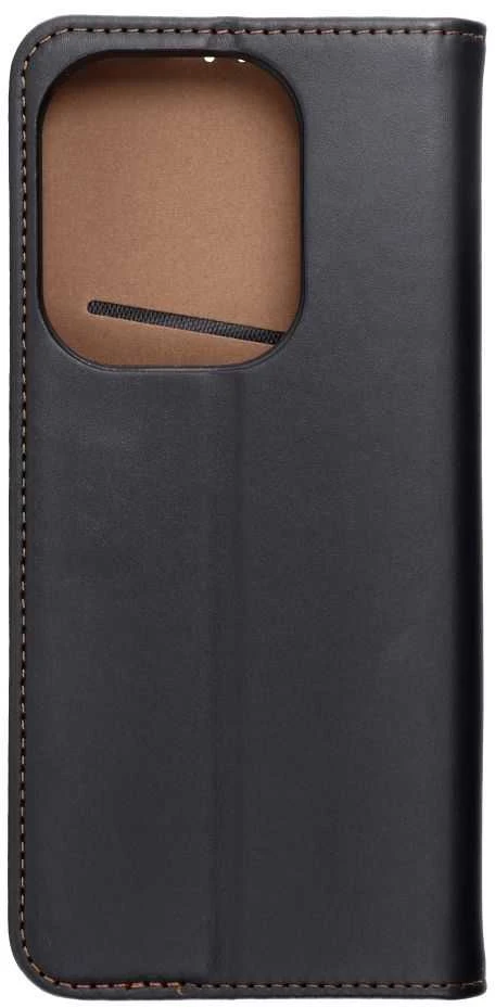 Forcell Oem SMART Pro Book leather dėklas skirtas Xiaomi Redmi Note 13 Pro 4G / POCO M6 Pro 4G juodos spalvos