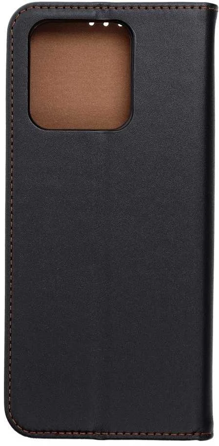 Oem SMART Pro Book leather dėklas skirtas Xiaomi Redmi 10C juodos spalvos