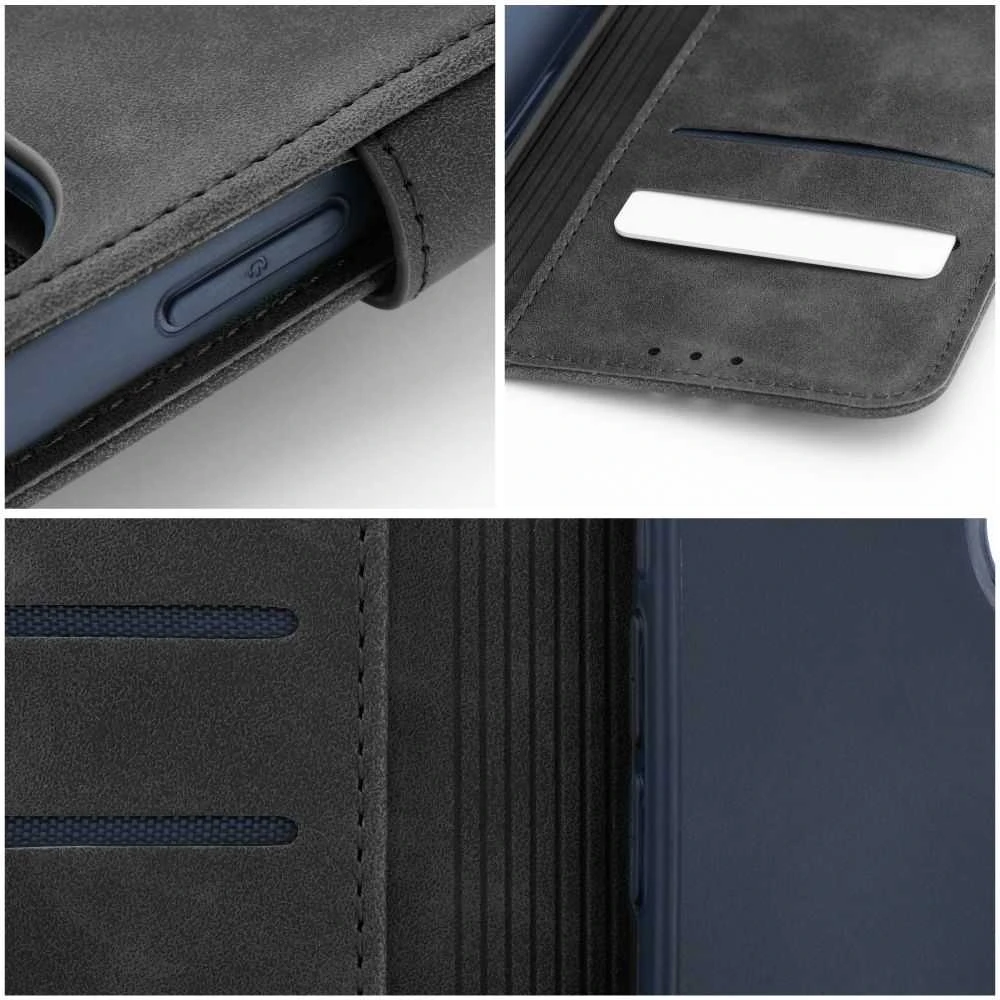 Oem TENDER Book dėklas skirtas Samsung Galaxy A13 4G juodos spalvos