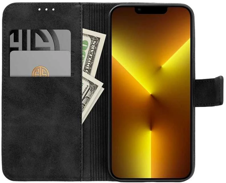 Oem TENDER Book dėklas skirtas Samsung Galaxy A13 4G juodos spalvos