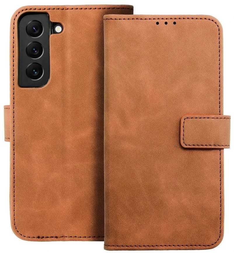 Forcell Oem TENDER Book Dėklas skirtas Samsung Galaxy A13 5G / A04S rudos spalvos