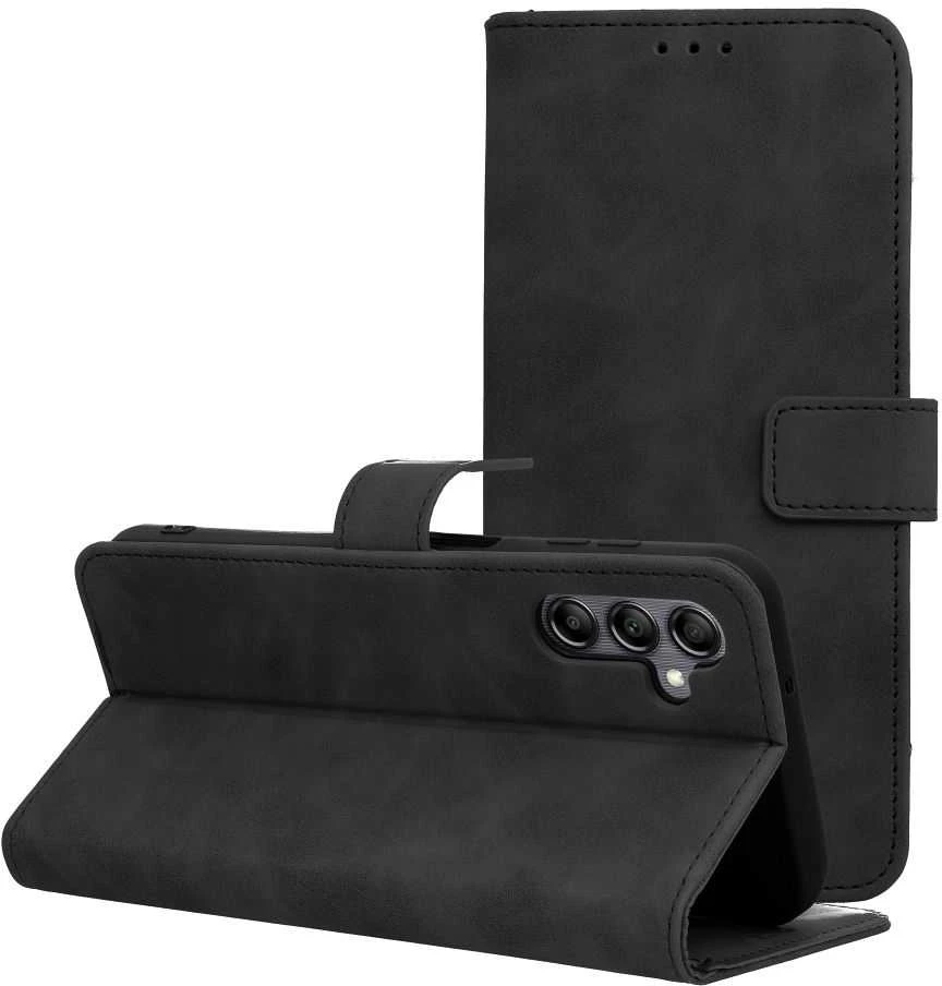Oem TENDER Book Dėklas skirtas Samsung Galaxy A14 4G / A14 5G juodos spalvos