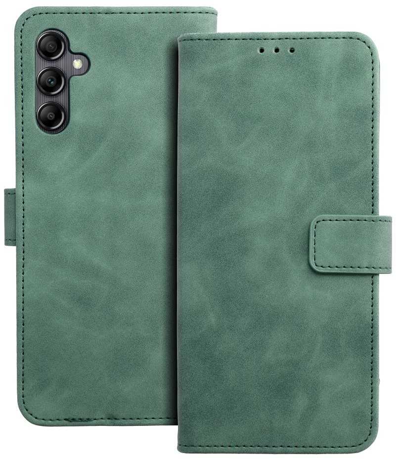 Oem TENDER Book Dėklas skirtas Samsung Galaxy A14 4G / A14 5G žalios spalvos