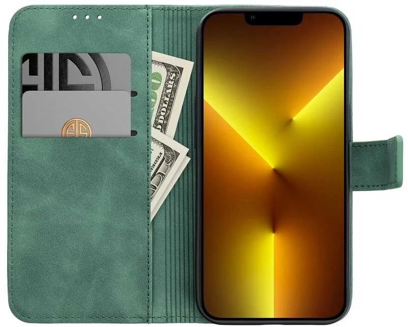 Oem TENDER Book Dėklas skirtas Samsung Galaxy A54 5G žalios spalvos