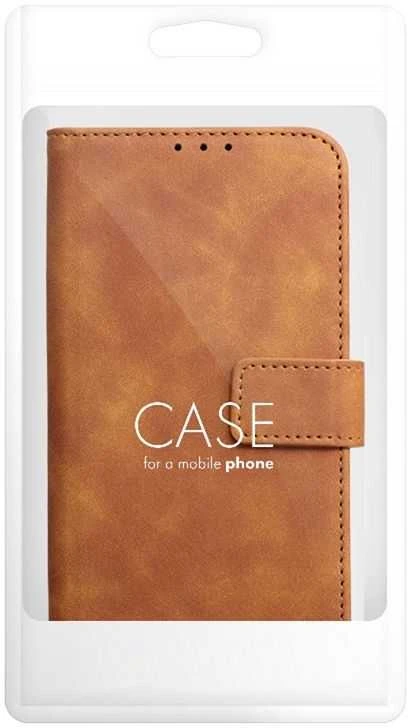 Oem TENDER Book dėklas skirtas Samsung Galaxy A55 5G rudos spalvos