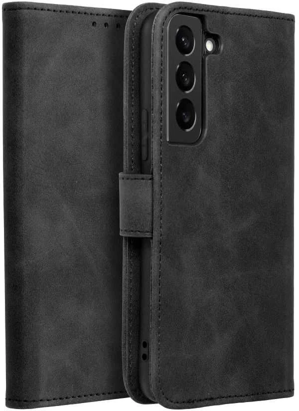 Oem TENDER Book dėklas skirtas Samsung Galaxy S22 juodos spalvos