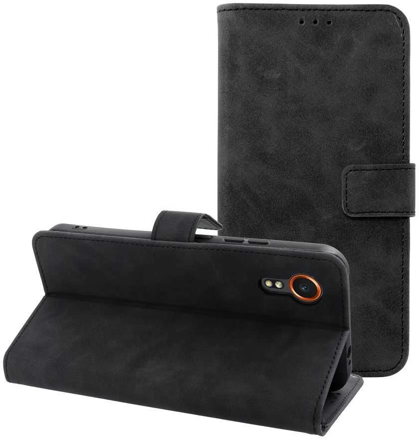 Oem TENDER Book dėklas skirtas Samsung Galaxy XCover 7 juodos spalvos