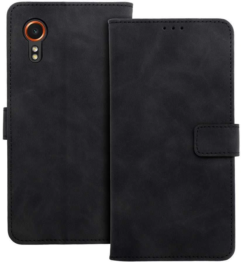 Oem TENDER Book dėklas skirtas Samsung Galaxy XCover 7 juodos spalvos