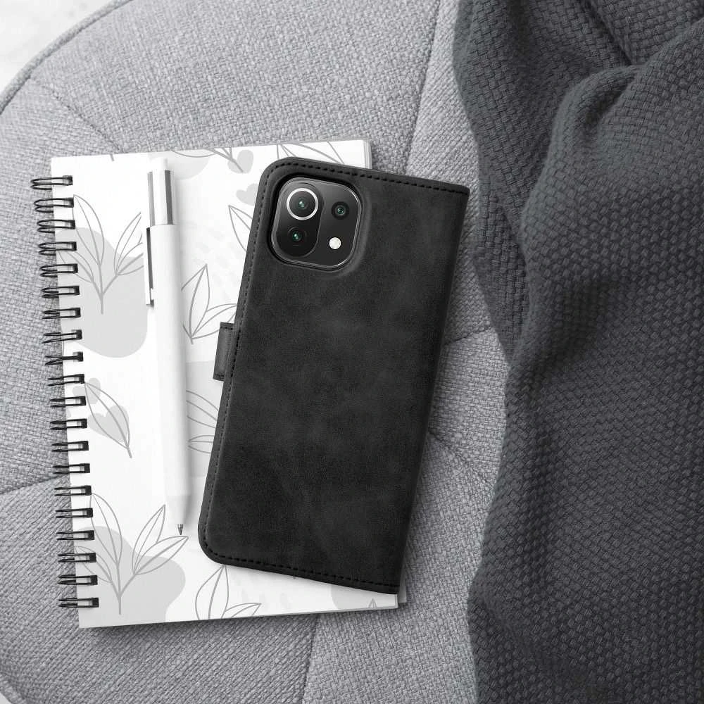 Forcell Oem TENDER Book dėklas skirtas Xiaomi Redmi 9C / 9C NFC juodos spalvos