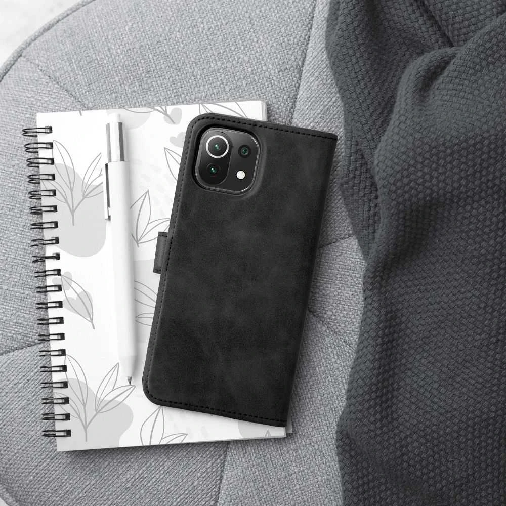 Oem TENDER Book Dėklas skirtas Xiaomi Redmi Note 11 / 11S juodos spalvos