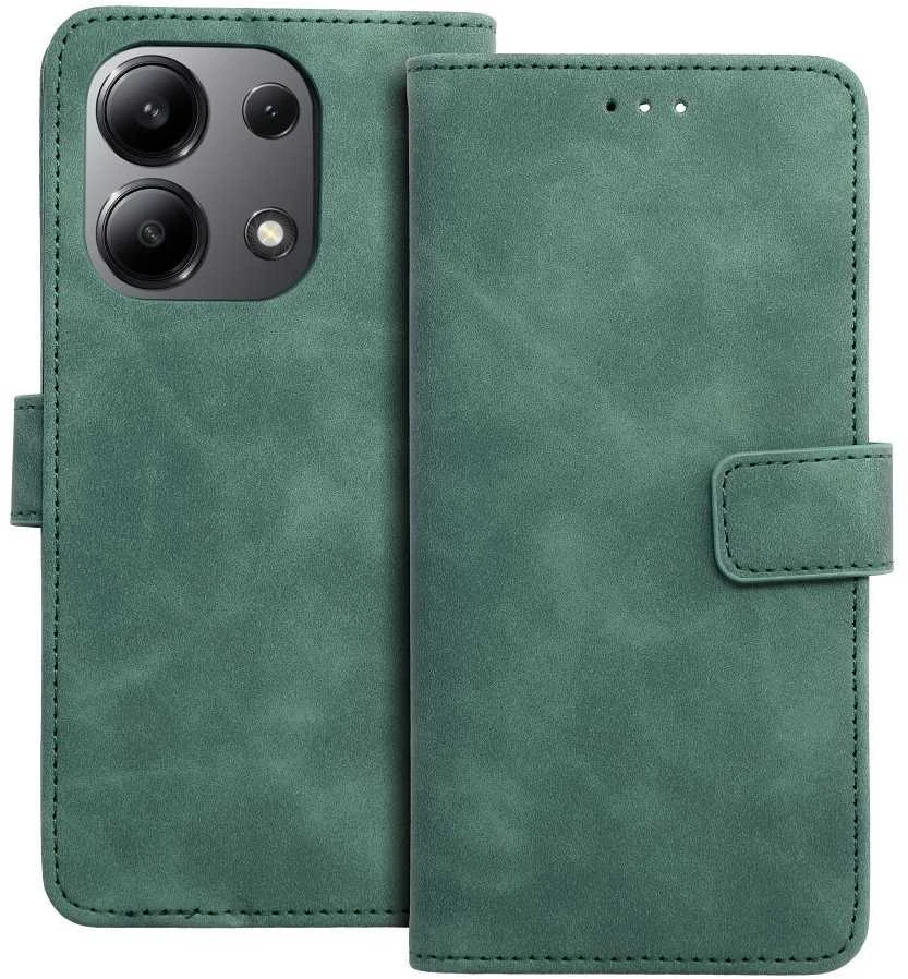 Oem TENDER Book Dėklas skirtas Xiaomi Redmi Note 13 4G žalios spalvos