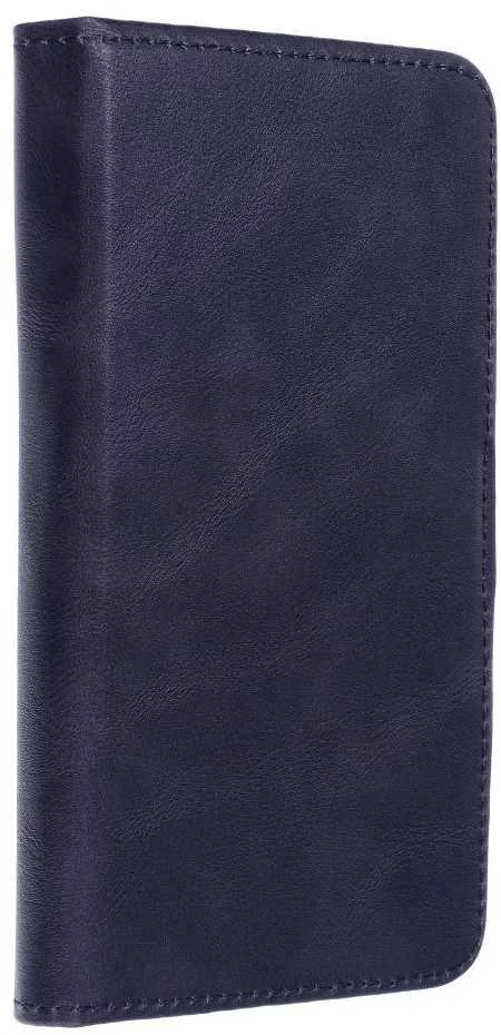 Oem Universal book dėklas COMMON dydis M skirtas Samsung Galaxy S21 / NOTE / NOTE 2 / NOTE 3 / S10 / HUAWEI P30 Lite / P9 / P9 Lite / SONY XPERIA Z3 / Z4 / Z5 dark mėlynas