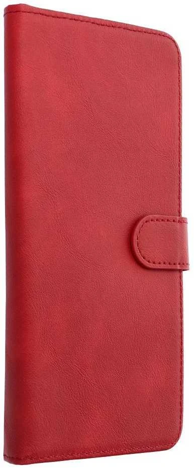 Forcell Oem Universal book dėklas COMMON dydis XL skirtas Samsung Galaxy A12 / A13 4G / A34 5G / A02s / Xiaomi Redmi 12 4G / 12C / NOTE 12 4G / 12 PRO 5G OPPO A53s / A72 / A92 red