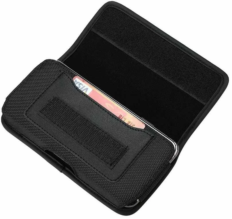 Oem Horizontal universalus dėklas OXFORD modelis 3 skirtas Apple iPhone 11 / 11 PRO / 12 / 12 PRO / 13 / 13 PRO / Samsung Galaxy A10 / A41 / A50 / A51 / HUAWEI P30 LITE / P40 / P8 / P9 LITE juodos spalvos