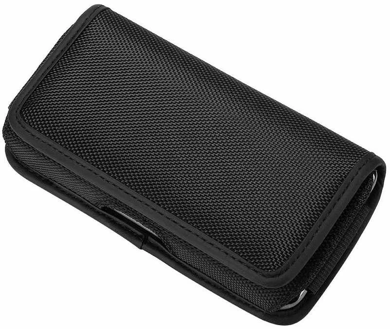 Oem Horizontal universalus dėklas OXFORD modelis 4 skirtas Apple iPhone 13 PRO MAX / Samsung Galaxy S21 Ultra / XIAOMI 12 Ultra juodos spalvos