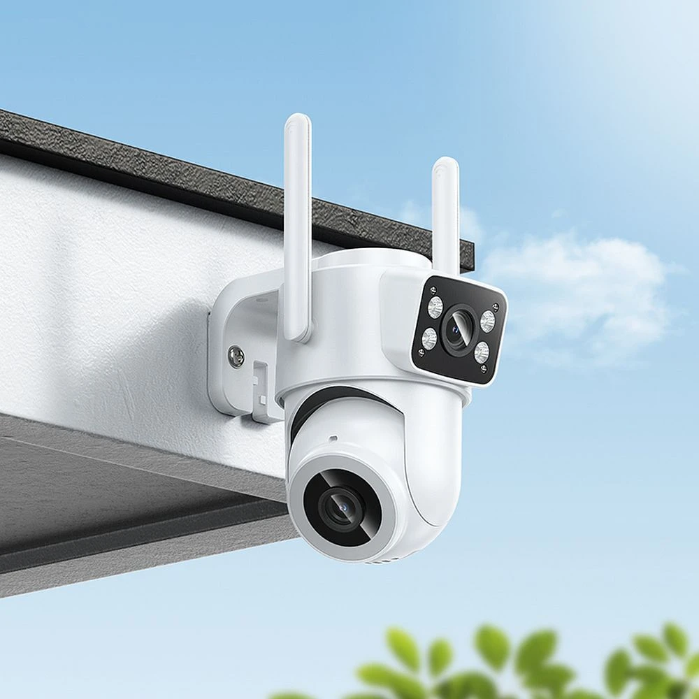 Outdoor camera 2MP Full HD Wi-Fi Hoco D9 baltas