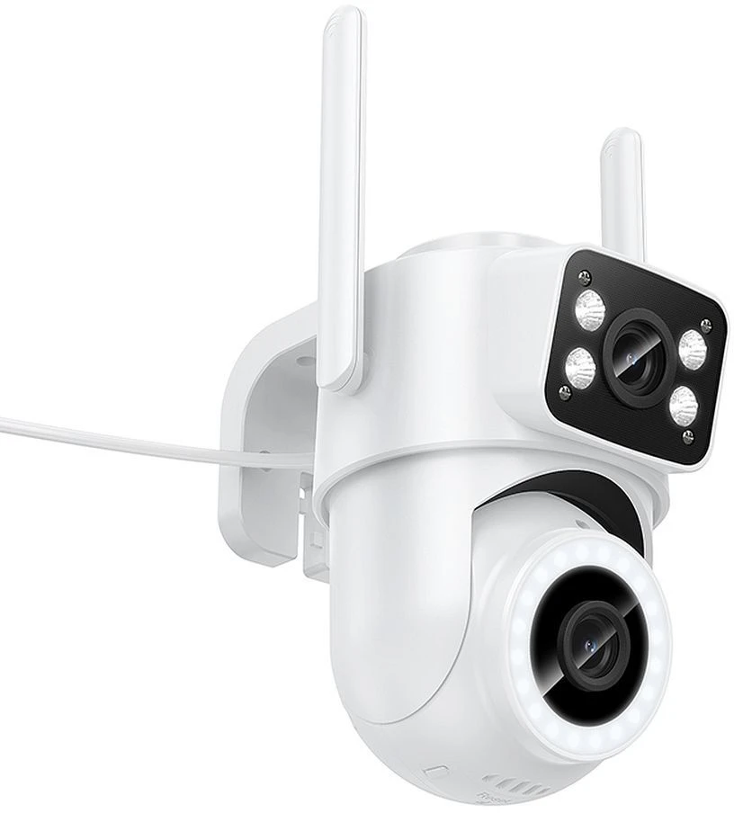 Outdoor camera 2MP Full HD Wi-Fi Hoco D9 baltas