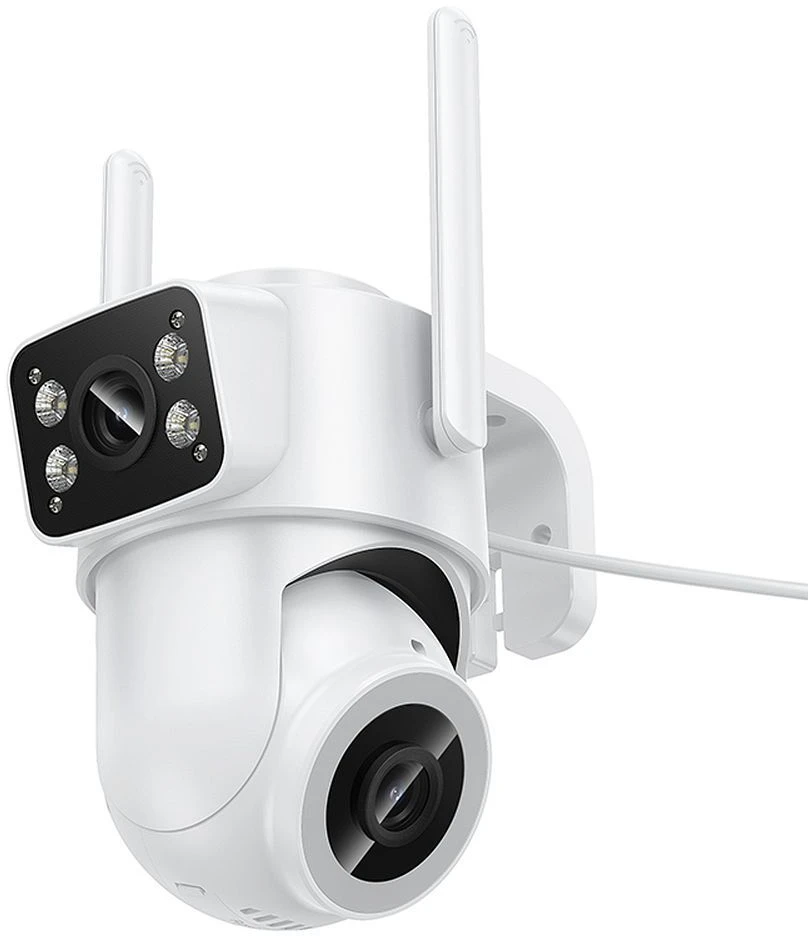 Outdoor camera 2MP Full HD Wi-Fi Hoco D9 baltas