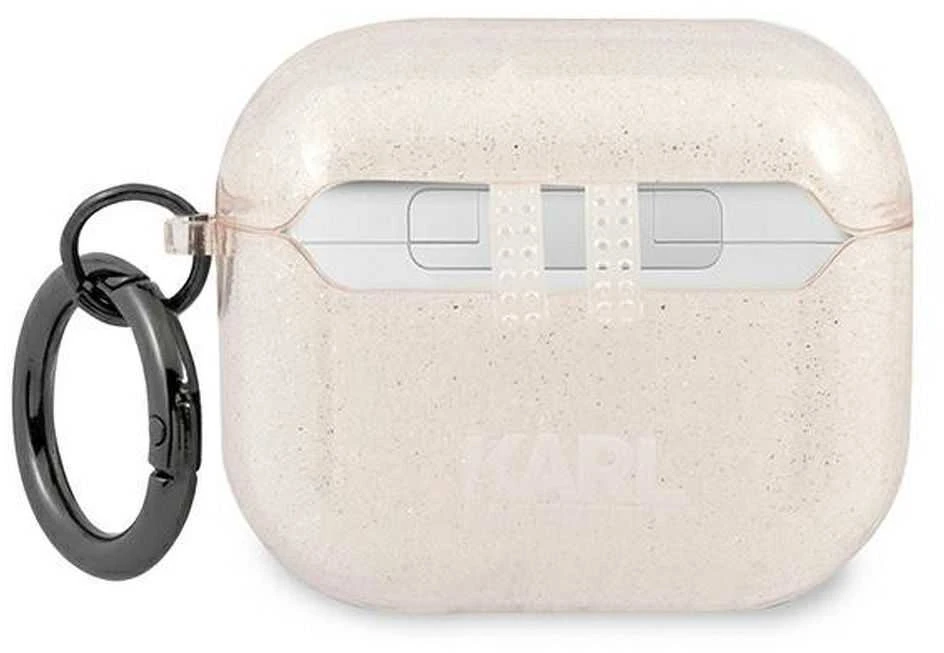 Dėklas Karl Lagerfeld AIRPODS PRO KLA3UCHGD SILICONE COVER GOLD