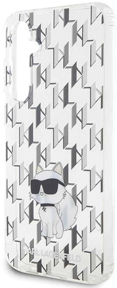 Karl Lagerfeld KLHCS23FEHNCMKLT S23 FES711 skaidrus kietas dėklas Monogram Choupette