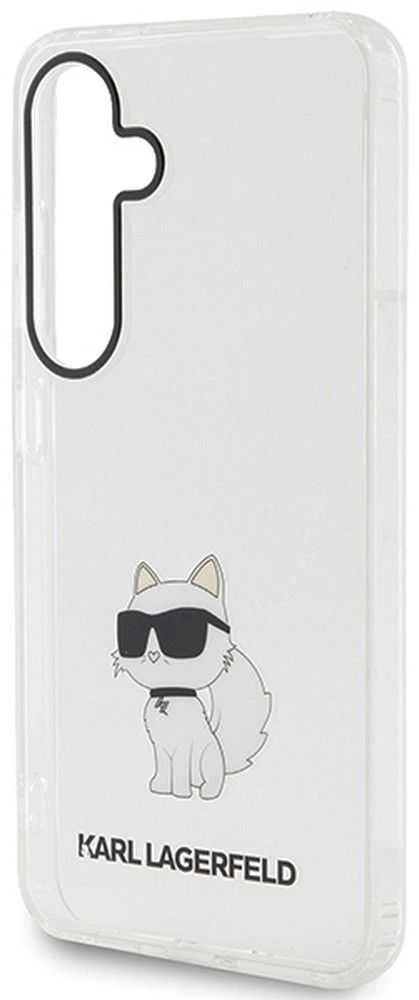 Karl Lagerfeld KLHCS24SHNCHTCT S24 S921 skaidrus kietas dėklas IML Choupette