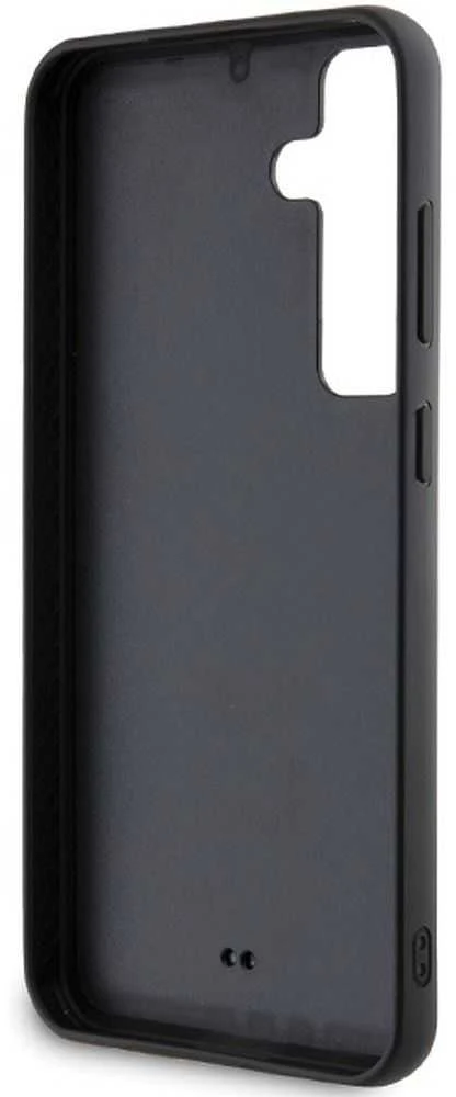 Karl Lagerfeld KLHCS24M3DRKINK S24+ S926 juodos spalvos kietas dėklas 3D Rubber Ikonik
